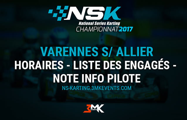 NSK Varennes 2017: les infos