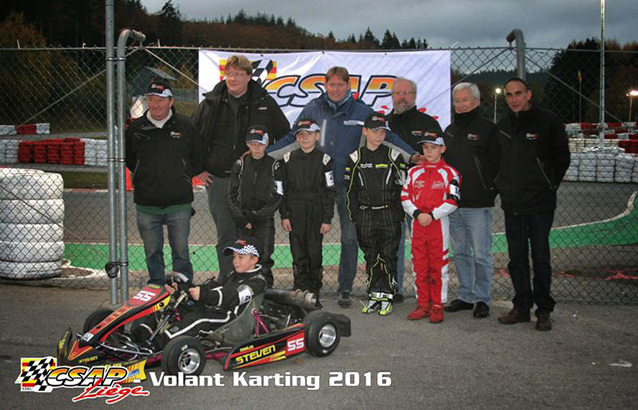 CSAP Liège: Volant Karting 2016