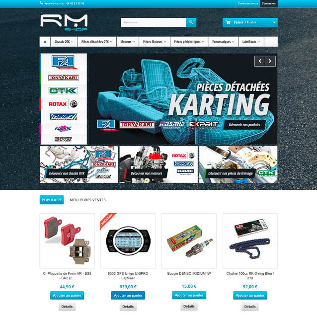 RM Shop la vente en ligne qui a du répondant !