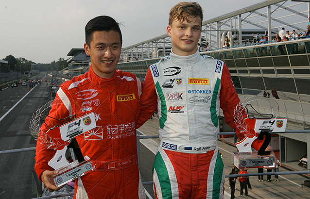 F4 Italia: Guan Yu Zhou leader du championnat après ses 3 victoires à Monza