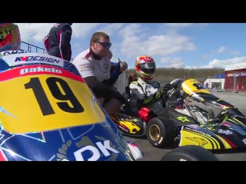 Vidéo Belgian ASAF Karting Series 2016 round 1 Mariembourg