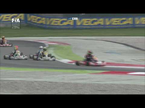 Video CIK-FIA European Championship round 2 Adria – OK-Junior