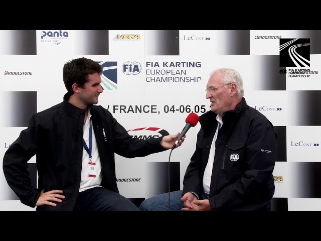 FIA Kart Grand Prix of France 2018 – Interview with Kay Oberheide