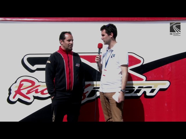 FIA Kart Grand Prix of France 2018 – Interview with Danilo Rossi