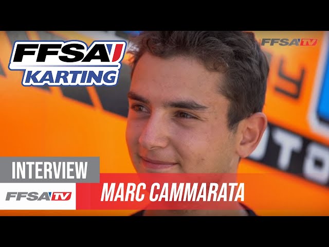 Meeting FFSA Karting – Interview Marc Cammarata