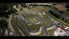 Meeting FFSA Karting – Piste de Soucy vue du ciel