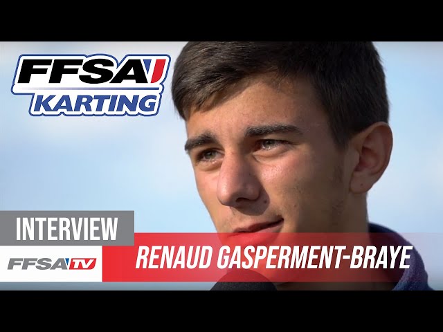 Mirecourt FFSA Karting – Interview Renaud Gasperment-Braye