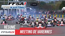 Vidéo: résumé du meeting FFSA Karting de Varennes