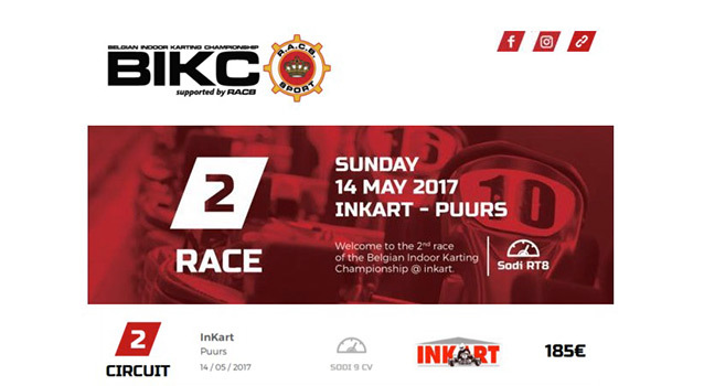 Belgian Indoor Karting Championship – Race 2 à Puurs