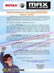 Qualification du challenge rotax max