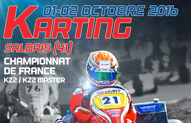 Salbris – Finale 2 KZ2 Master: Fontenille devant Savard