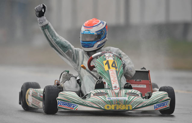 Hajek wins the first KZ2 Winter Cup