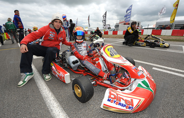 Aubry retrouve ses marques en WSK