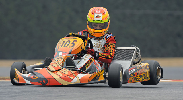 Préfinale KF3: Russell triomphe de Hansson