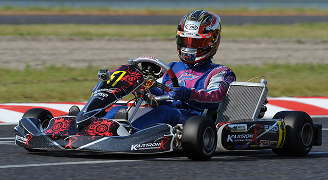 Fong Wei Jie, un pilote de Singapour Champion Asie Pacifique Karting KF