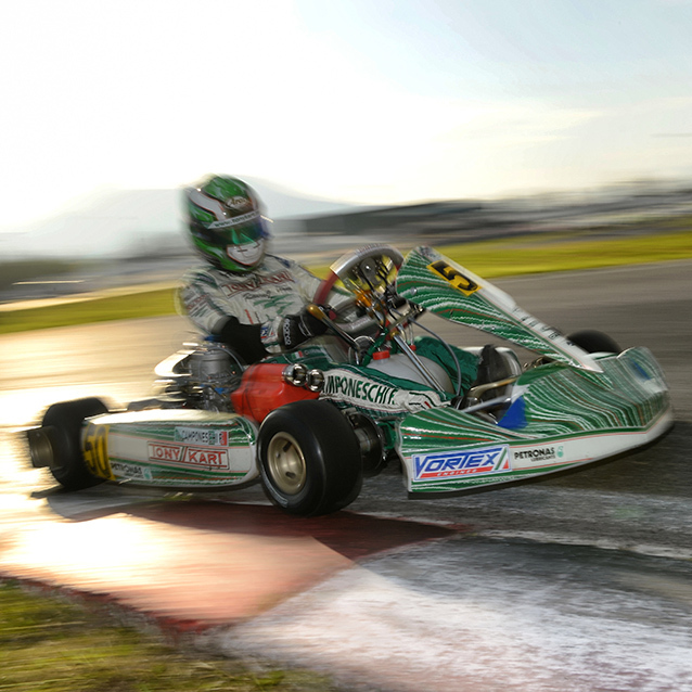 Tony Kart encore une fois double vainqueur des dernières manches KZ2