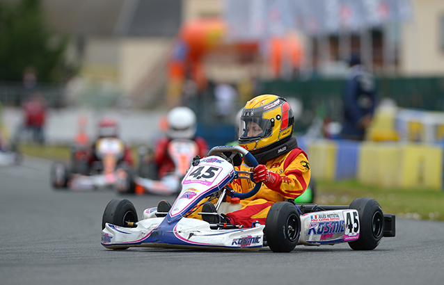 Mettetal royal en préfinale Minikart