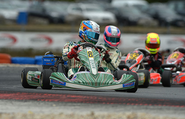 Salbris Rotax Euro Challenge : Zhou et Hall au coude à coude