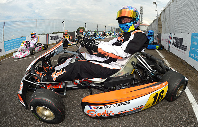 Rotax Max Evo : Sarrazin en préfinale