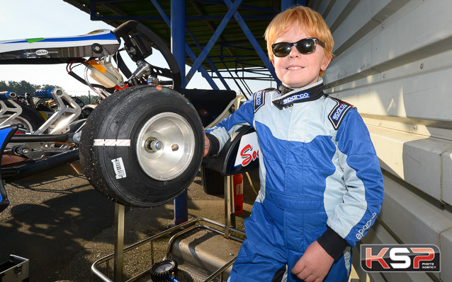 Furon Castelain, leader des chronos Minikart à Aunay