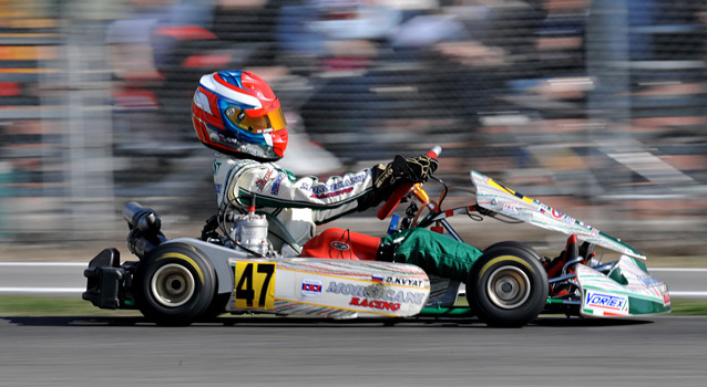 Kvyat wins the KF3 Final at the Margutti