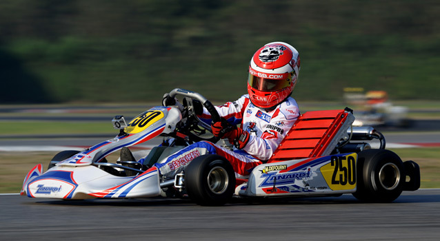 Defourny véloce en Zanardi à Sarno