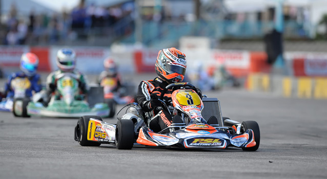 SuperNats 16 : Verstappen remporte la 1ère manche KZ2