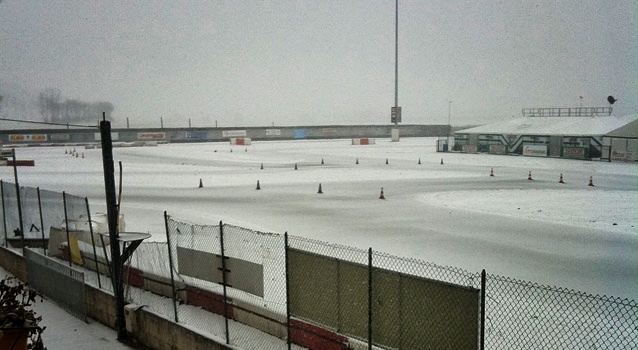 Mardi à Lonato, la neige était toujours là…