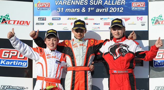 Landais, Leclerc et Roy, vainqueurs du jour 1 au  GPO de Varennes