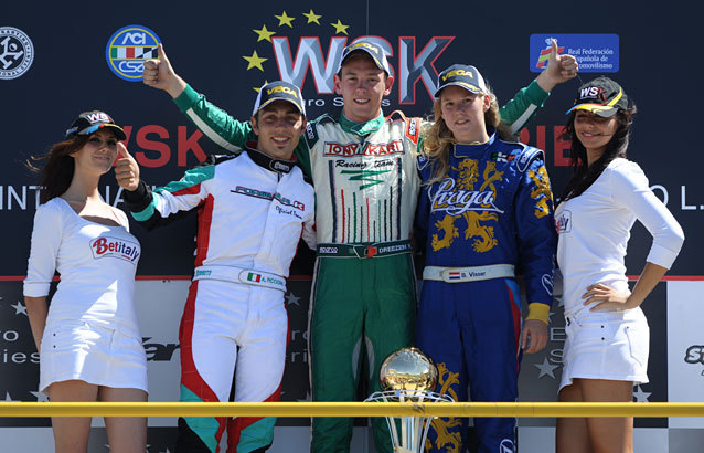 Podium inédit en KZ