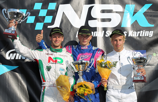 NSK Rotax Max : à Finkelstein le titre, à Pozzoli la victoire