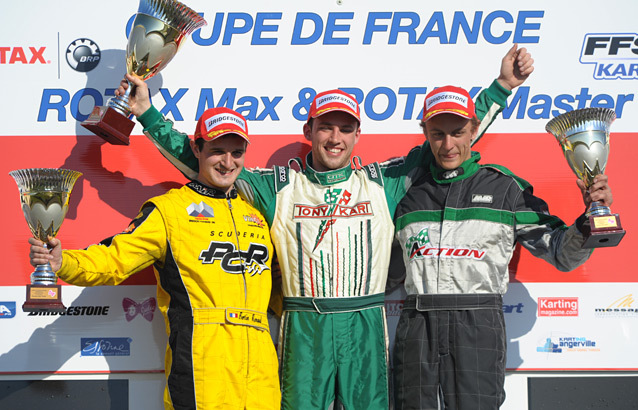 Coupe de France Rotax Max: Couturier malgré l’adversité