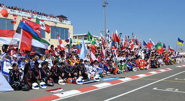 Préfinales Rotax: Un festival de nationalités !