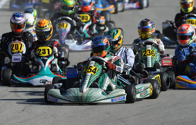 Scott, royal en Rotax Senior