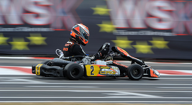 Celenta en KZ2, Verstappen en KZ1, dominent les manches samedi