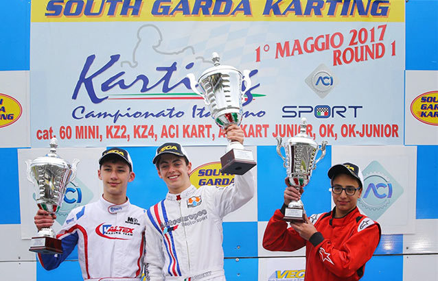 Great protagonists in Lonato at the first round of the ACI Karting Championship