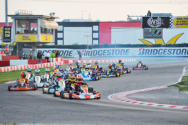 WSK Final Cup, first day in Lonato