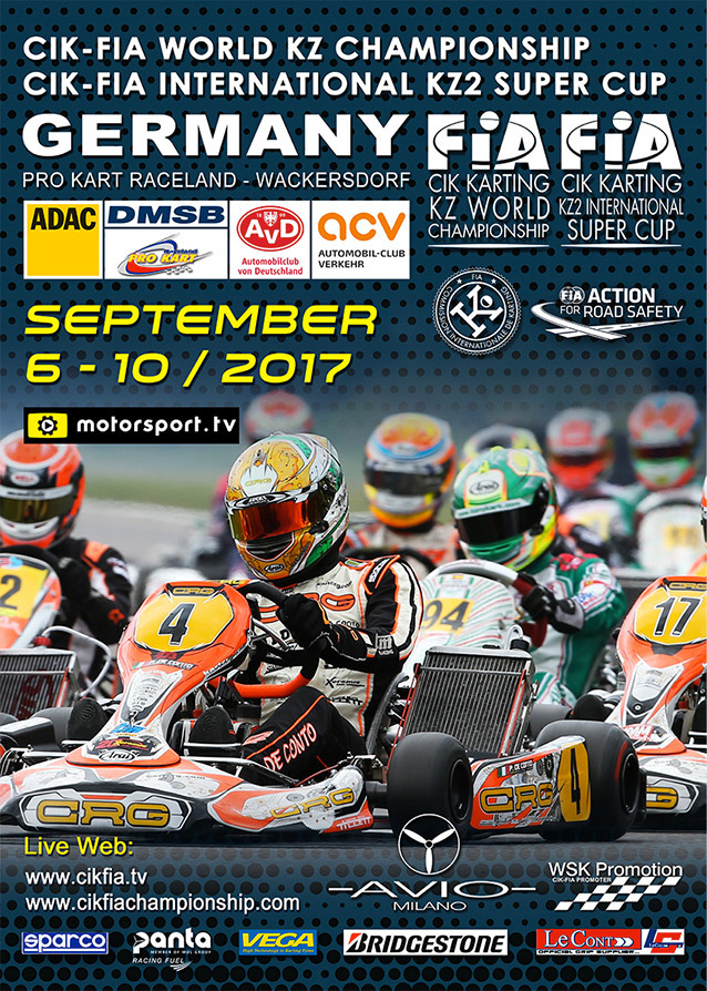 The race to the World Karting titles begins in Wackersdorf