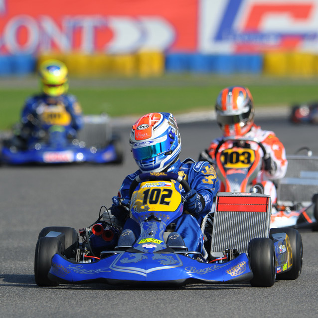 Praga protagonist at the WSK Final Cup