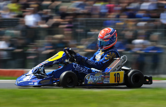 Praga top protagonist in KZ1 in the 2013 WSK Euro Series