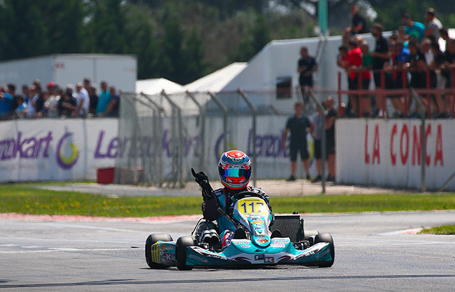 La Conca exalts the protagonists of the second round of the Italian ACI Karting Championship