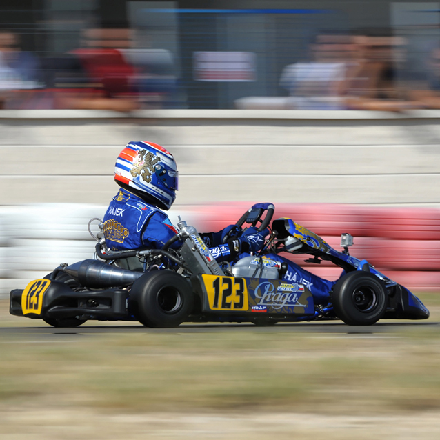 Three drivers in the top 10 of the WSK Euro Series