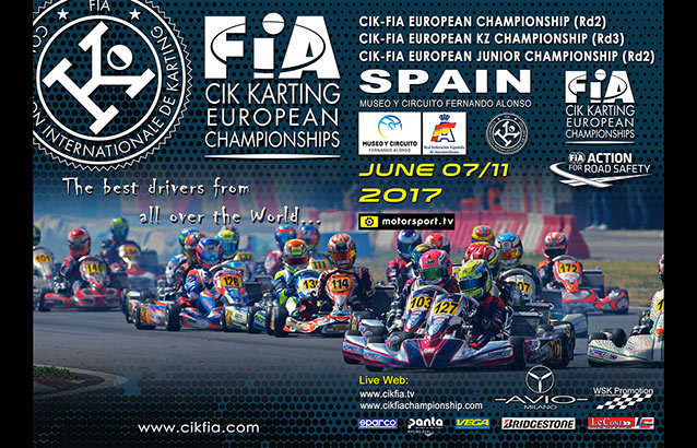 The European CIK-FIA KZ, OK and OKJ Championship is back to Spain