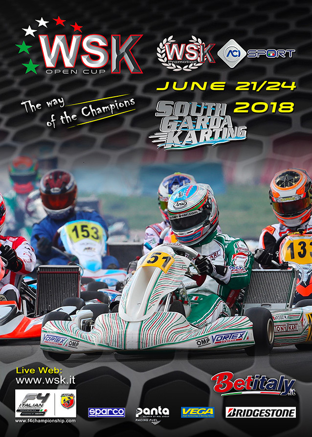 One click away from the next WSK Open Cup