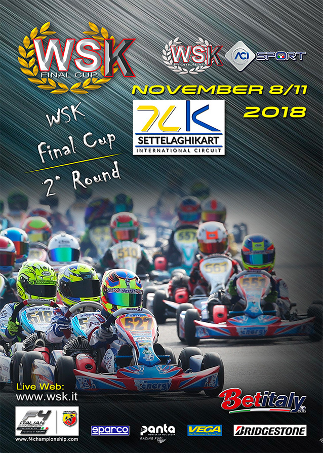 WSK Final Cup, 2nd round next weekend at Castelletto