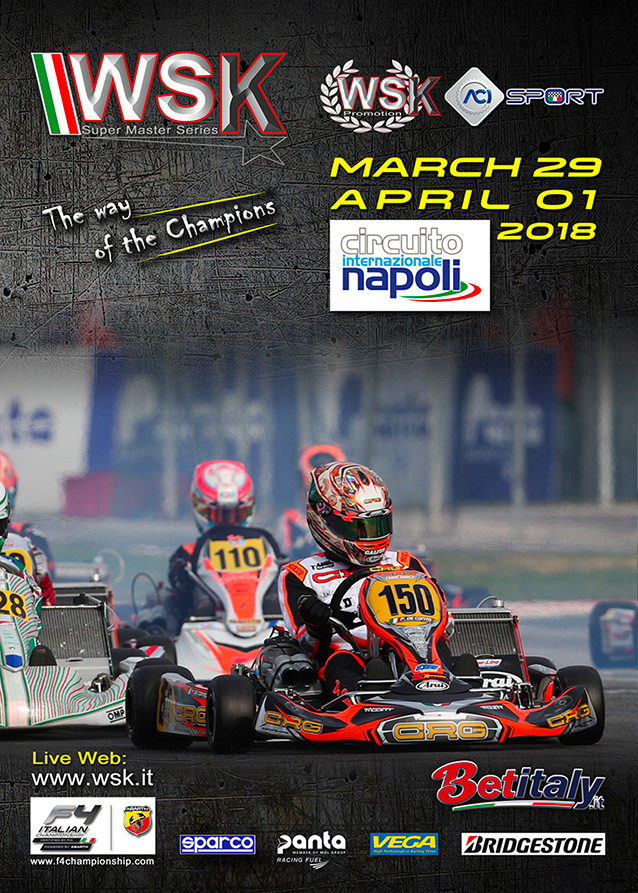 WSK Super Master: Easter weekend in Sarno