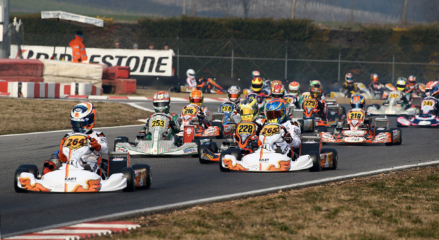 The first protagonists of the Winter Cup of Lonato came forwards in practice and heats