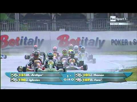 Video Rai Sport: WSK Euro Sarno 2011 – Finale 2 KZ