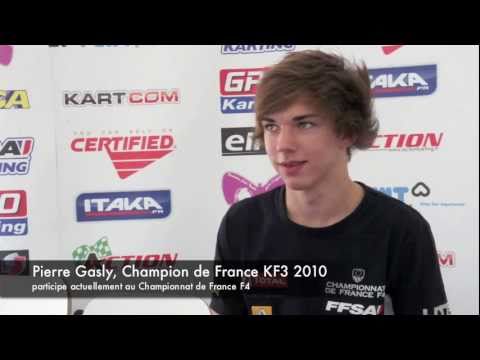 Rencontre vidéo avec Pierre Gasly à Angerville