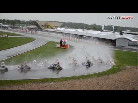 Kartin’ in the rain